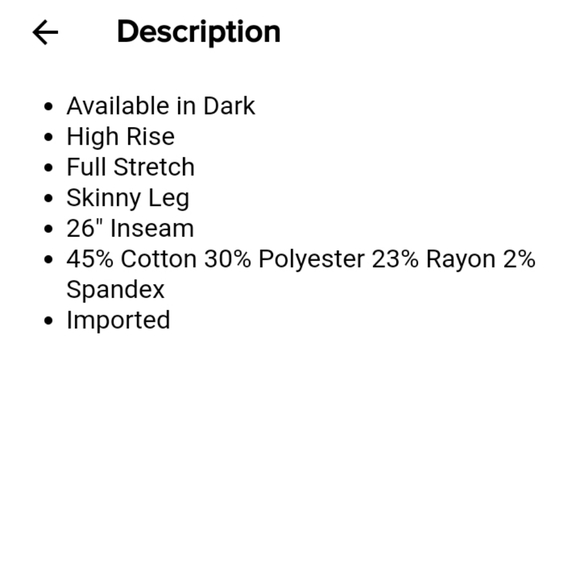 High rise / skinny jeans - Picture 7 of 8